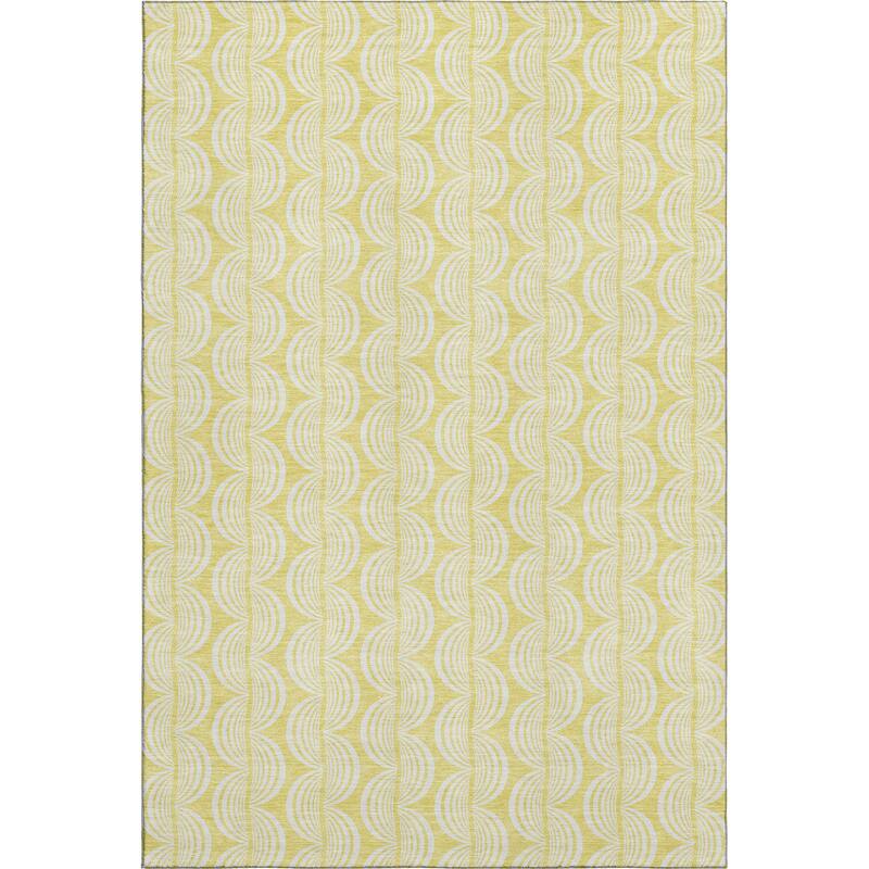 Premium Washable Super Soft Modern Scallop Mayfield Rug