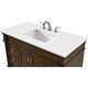 preview thumbnail 6 of 9, Elegant Lighting VF13042-VW Lexington 42" Free Standing Single Basin