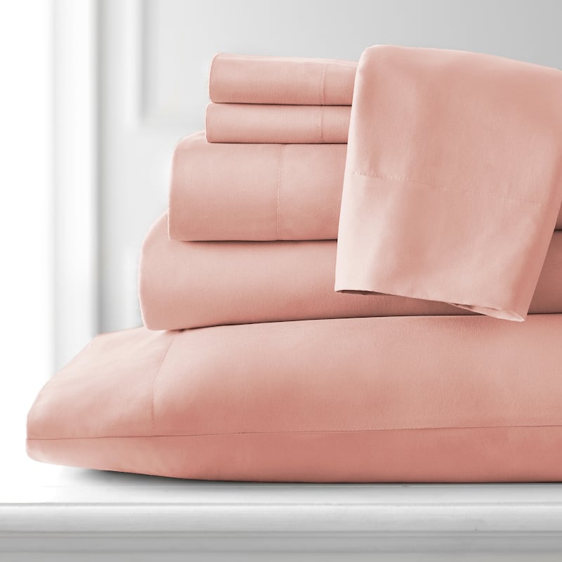 Adjustable Mattress Split King Ultra-Soft 7-piece Bed Sheet Set