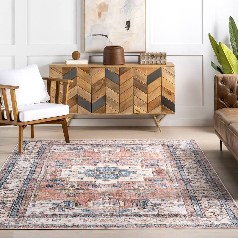 Nuloom SplashGuard Machine Washable Area Rug