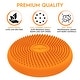preview thumbnail 4 of 6, Bouncyband Little Wiggle Seat Sensory Cushion, Orange
