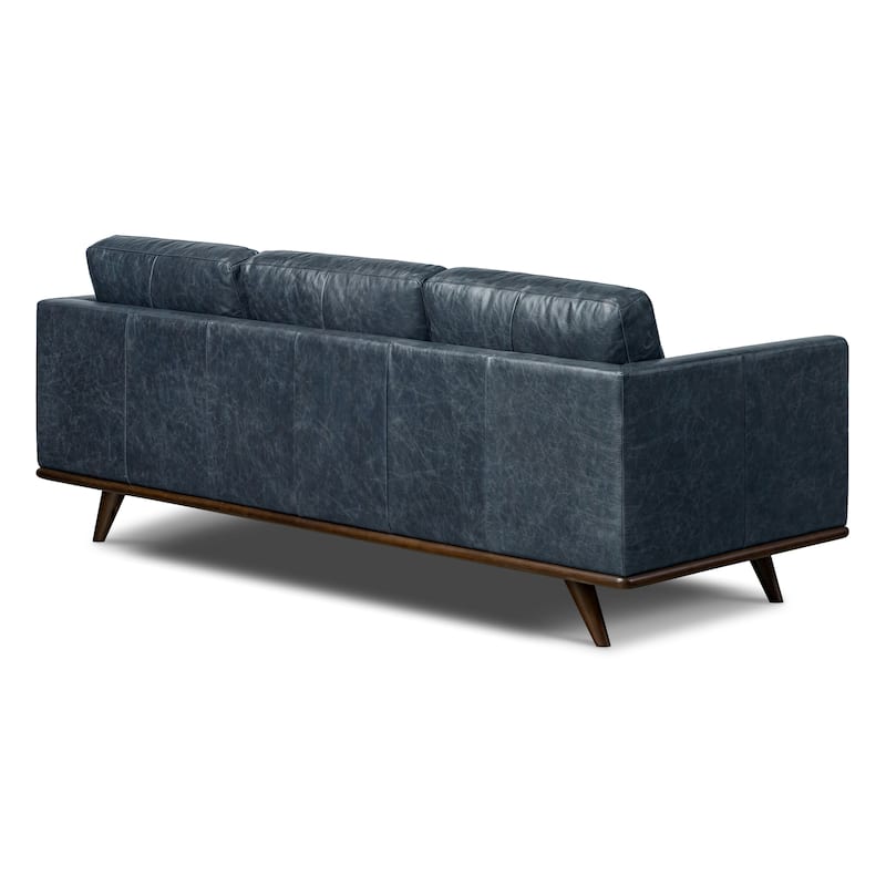 Poly & Bark Nolita 85" Sofa - Full Grain Genuine Italian Leather