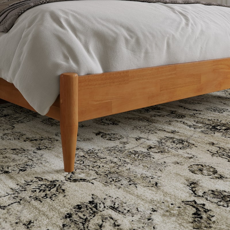 Berkshire Solid Wood Low Profile Platform Bed