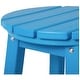 preview thumbnail 14 of 97, Laguna Hdpe All Weather Outdoor Patio 29" Round Bar Stool