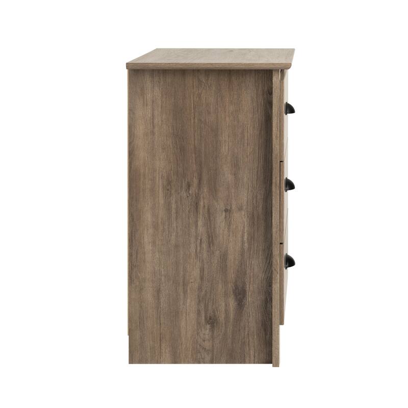 Prepac 3-Drawer Tall Nightstand