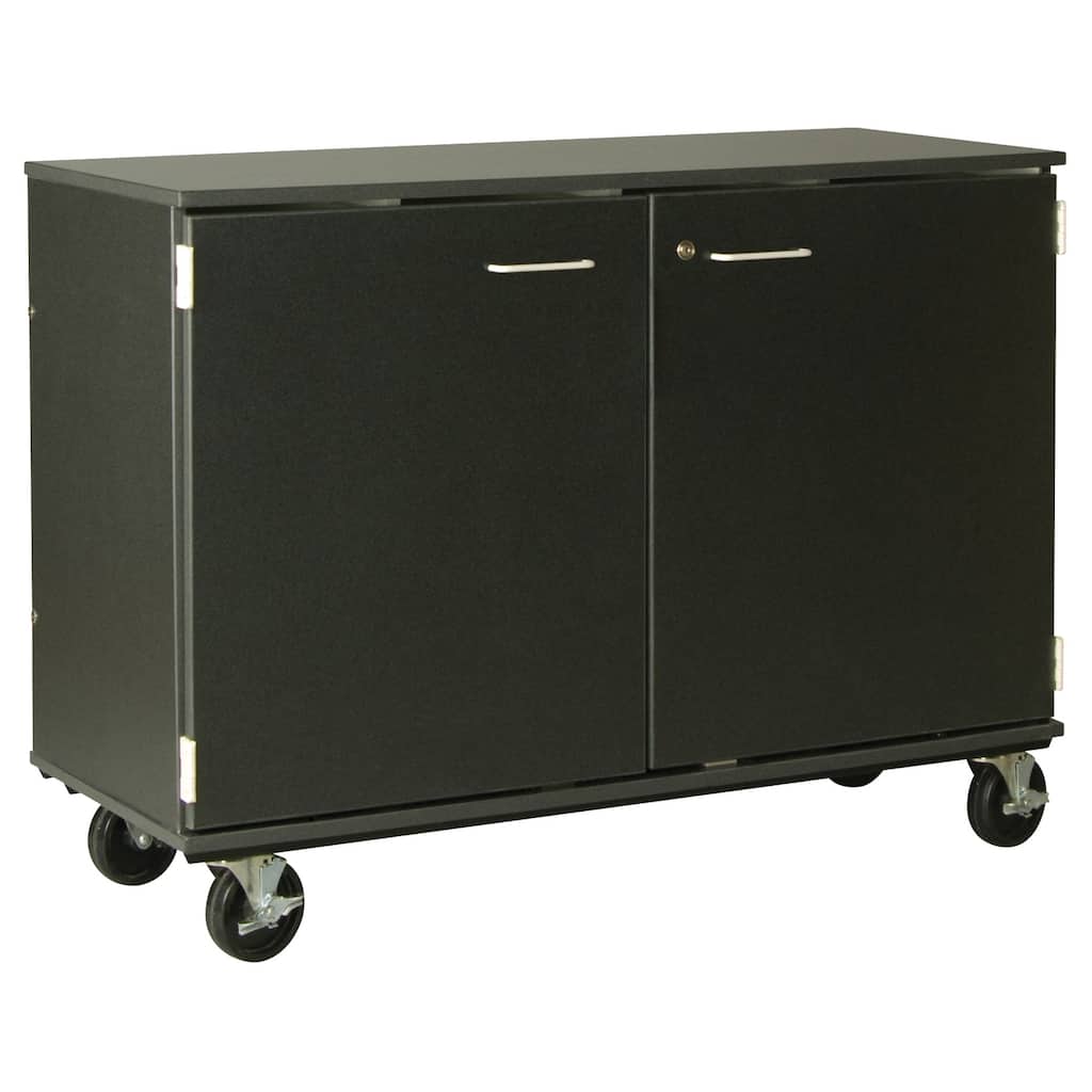 Mobile Folio Storage Unit - 51 Compartments - Band/Orchestra Music Organizer - 48" Wide x 20" Deep x 40" High