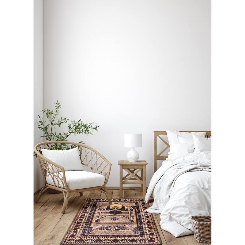 Teimani Beige Rug 3'0" x 4'5" - 3'0 x 4'5