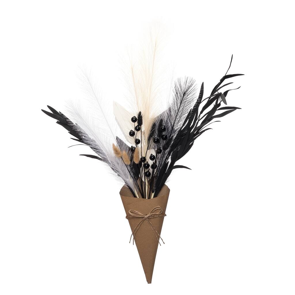 Transpac Artificial 25 in. Multicolor Halloween Bouquet Spray Set