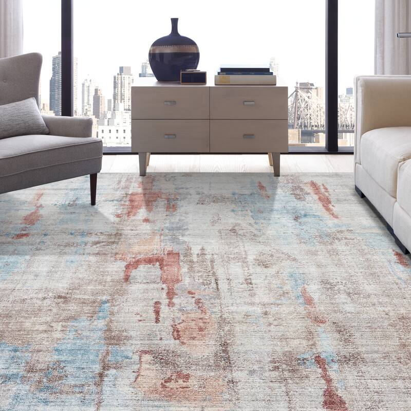 Handmade Abstract Area Rug