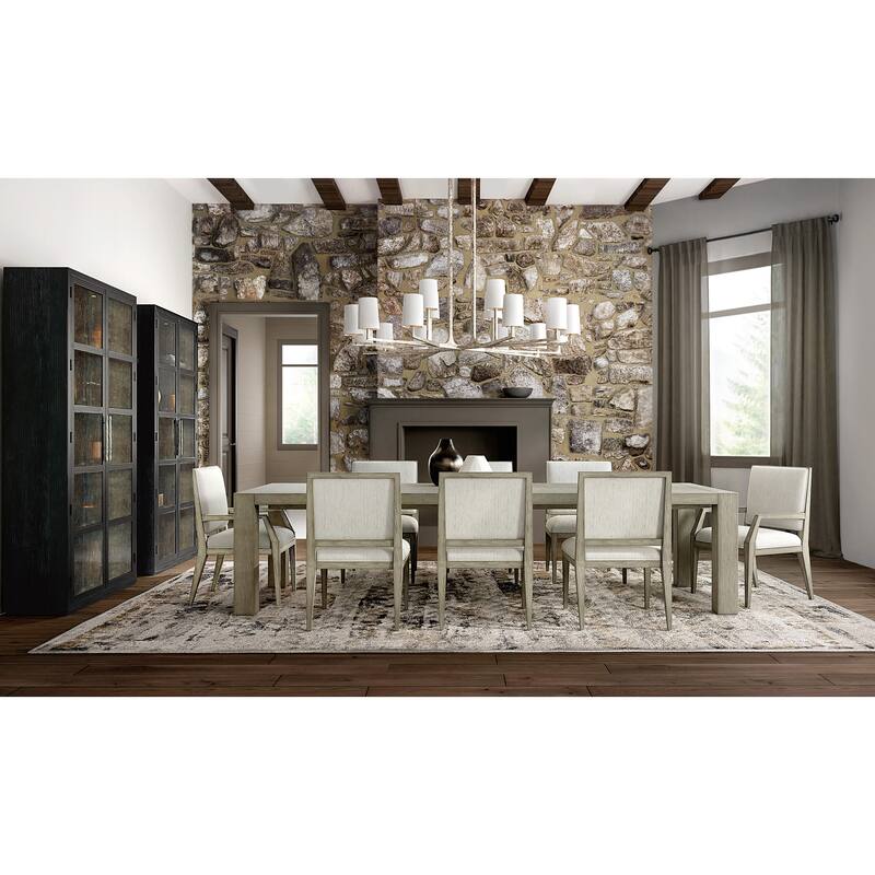 Linville Falls North Fork Rectangle Dining Table w/1-24in Leaf - 82.25"x30"x42.25"
