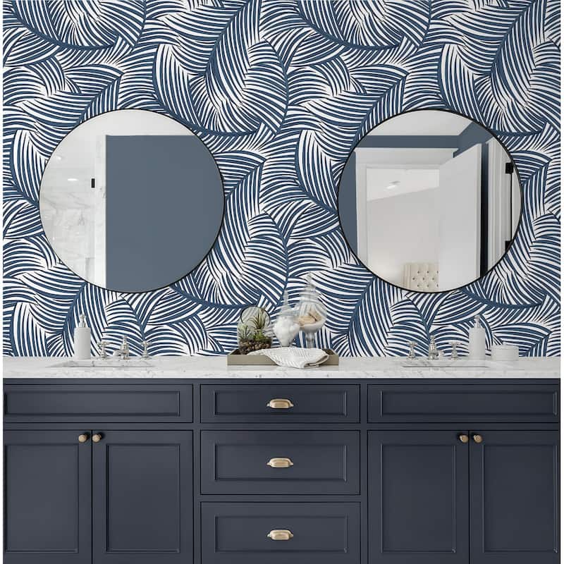 Seabrook Designs Kendari Non-Woven Unpasted Wallpaper