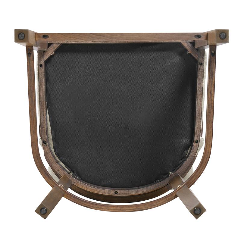 Christopher Knight Home - Rosdale Modern Upholstered Counter Height Bar Stool with Armrests, Padded Seat & Backrest, Set of 2