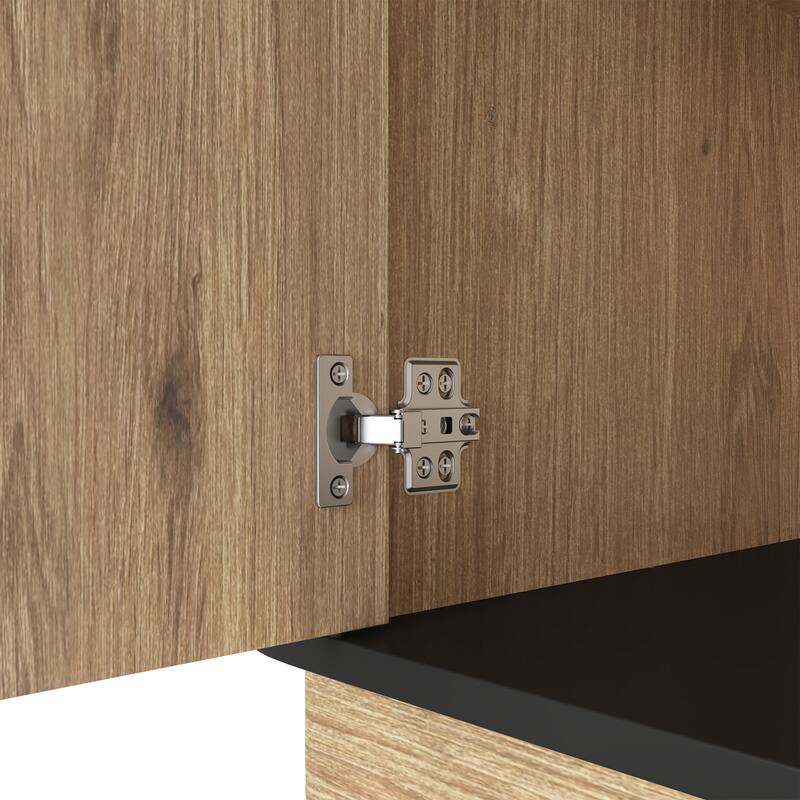 Multi-functional MDF Sideboard, an Ideal Choice for TV and Tableware Storage in Modern Homes