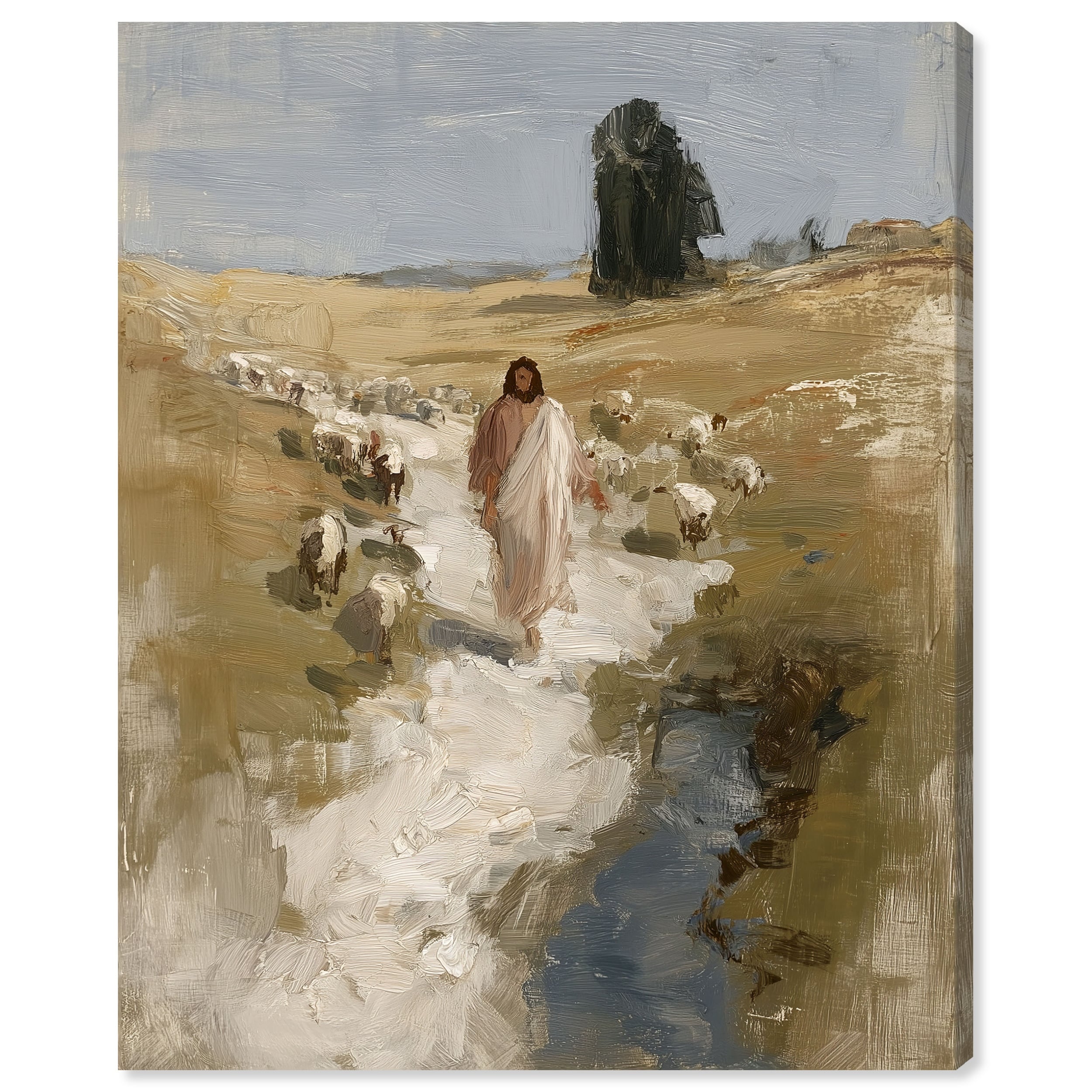 He is Love I Christian Wall Decor Canvas Print by Art Remedy