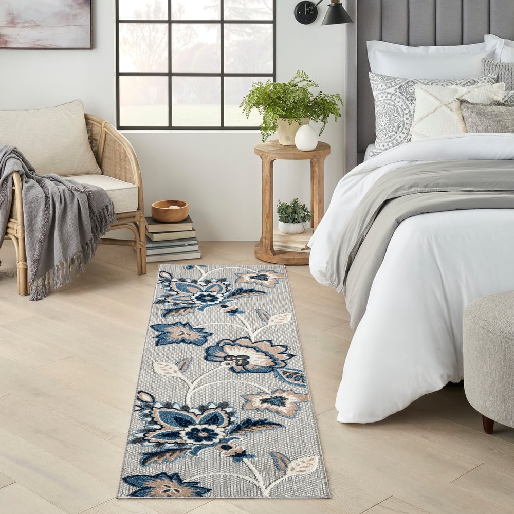 Nourison Aloha Indoor/Outdoor Floral Area Rug