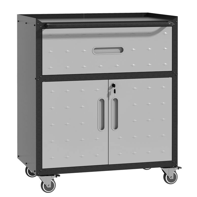 Heavy-Duty Mobile Tool Cabinet for Garage