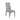 Somette Lex Gray Side Chair with Double Stitched Back, Set of 4