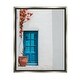 preview thumbnail 11 of 21, Stupell Blue Door in Greece Framed Floater Canvas Wall Art Design by Erin Marie 17 x 21 - Grey