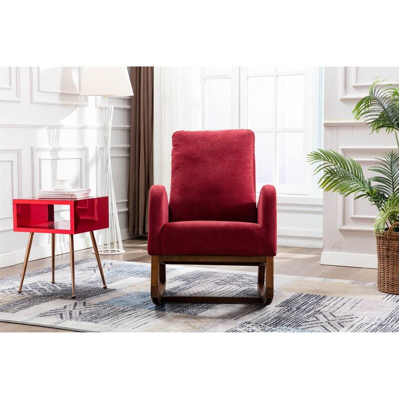 Modern Fabric Rocking Chair