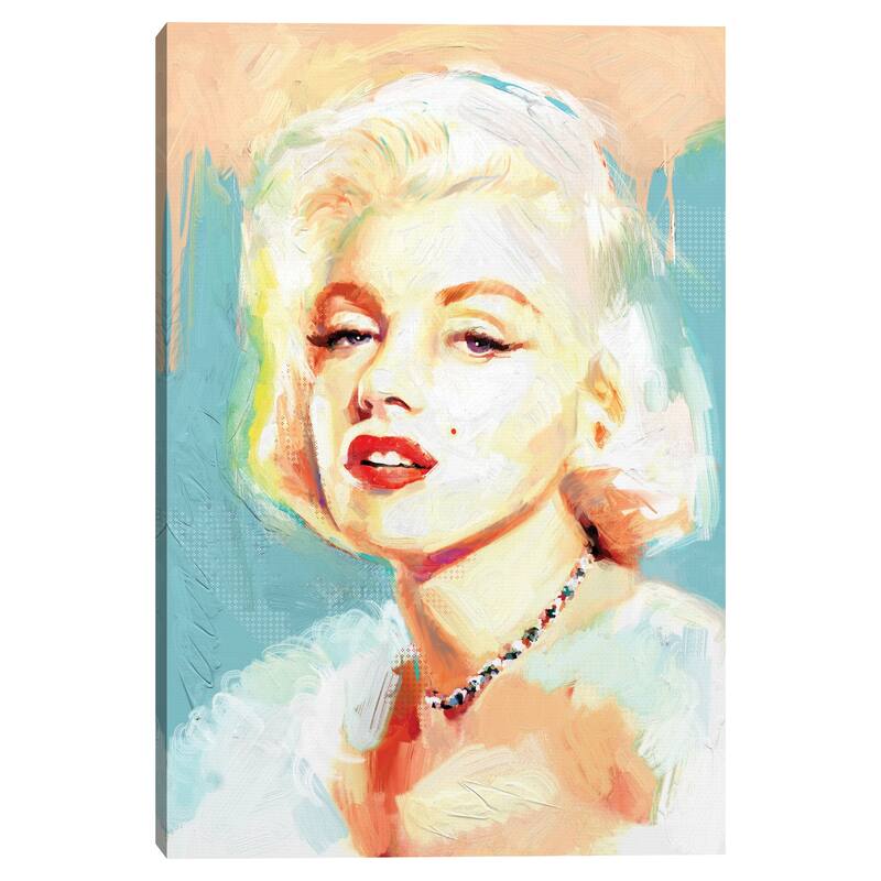 Norma Jeane by Studio Arts Canvas Art Print