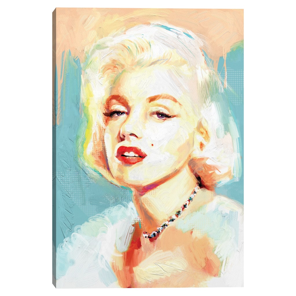 Norma Jeane by Studio Arts Canvas Art Print