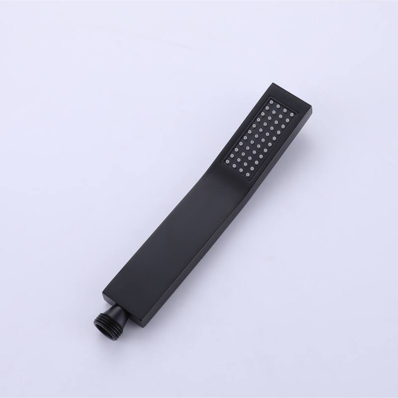 Bathroom Rain Mixer Shower Combo Set Wall Mounted Rainfall Shower Head System, Rough-in Valve Body and Trim Included