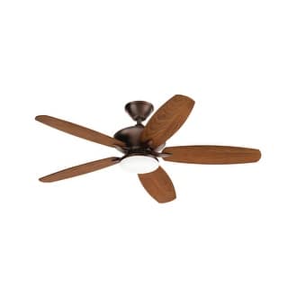Kichler Renew Designer 52 inch LED Ceiling Fan Satin Natural Bronze with Reversible Blades