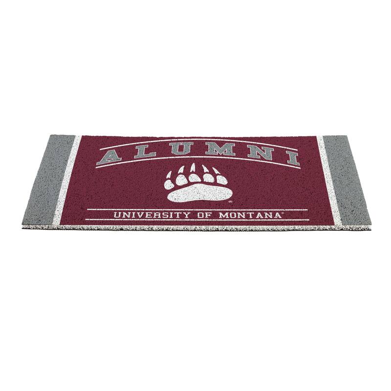 28 in. x 16 in. University of Montana Alumni Full Color PVC Door Mat