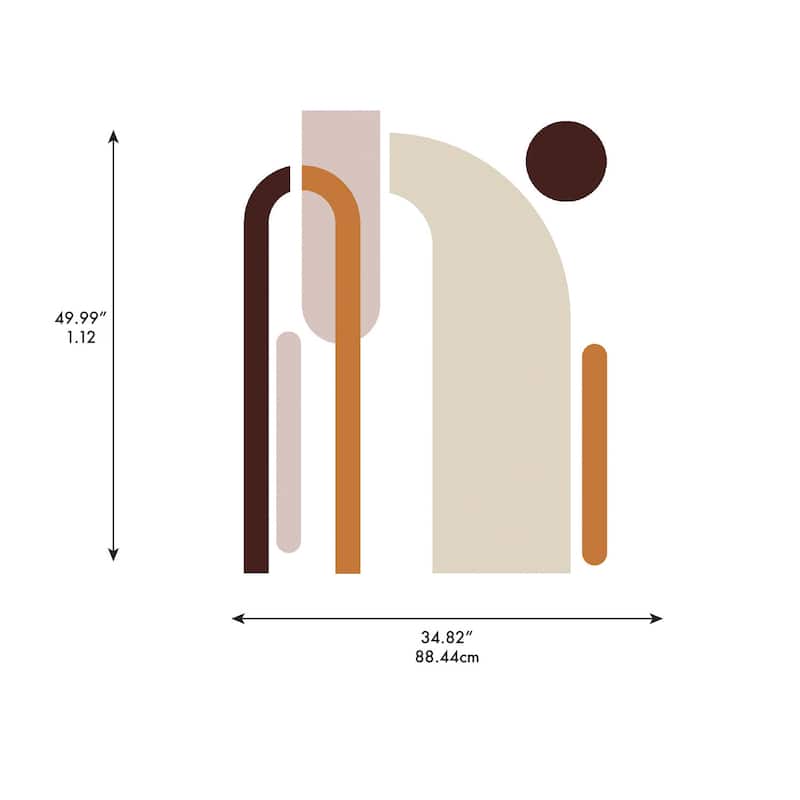 Very Gay Paint Arch Support Modular Mural Peel and Stick Wall Decals