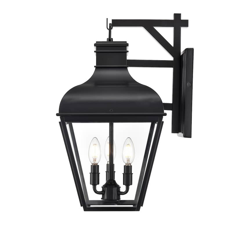 Millennium Lighting 43103 Edenton 3 Light 22" Tall Outdoor Wall Sconce