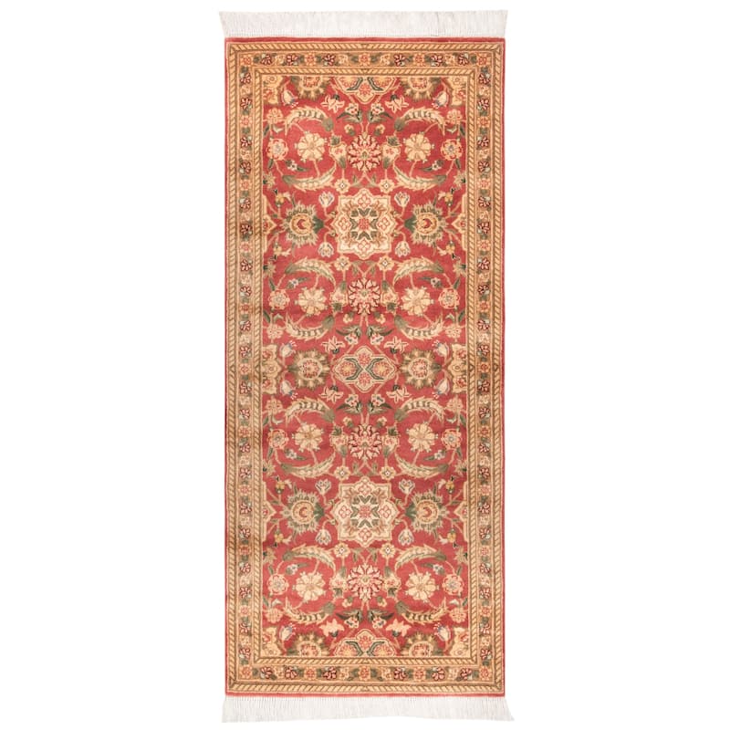 SAFAVIEH Couture Hand-knotted Versailles Nantkea Traditional Oriental Silk Rug