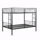 preview thumbnail 9 of 18, Full Over Full Metal Bunk Bed, No Box Spring Needed, Easy Assembly