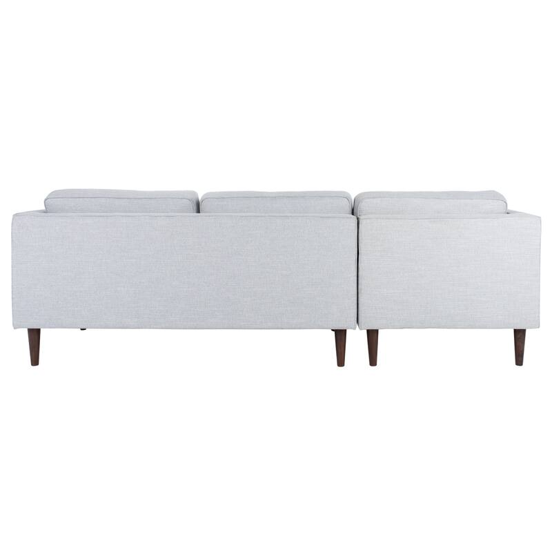 SAFAVIEH Couture Dulce Mid Century Chaise Sofa - 98"W x 60"D x 33"H