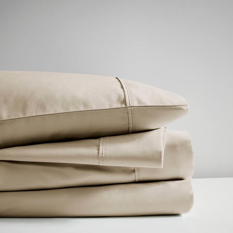 Beautyrest 600 Thread Count Cooling Cotton Blend 4 PC Sheet Set
