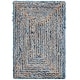 preview thumbnail 61 of 90, SAFAVIEH Handmade Cape Cod Marget Boho Coastal Jute Rug 2' x 3' - Blue/Natural