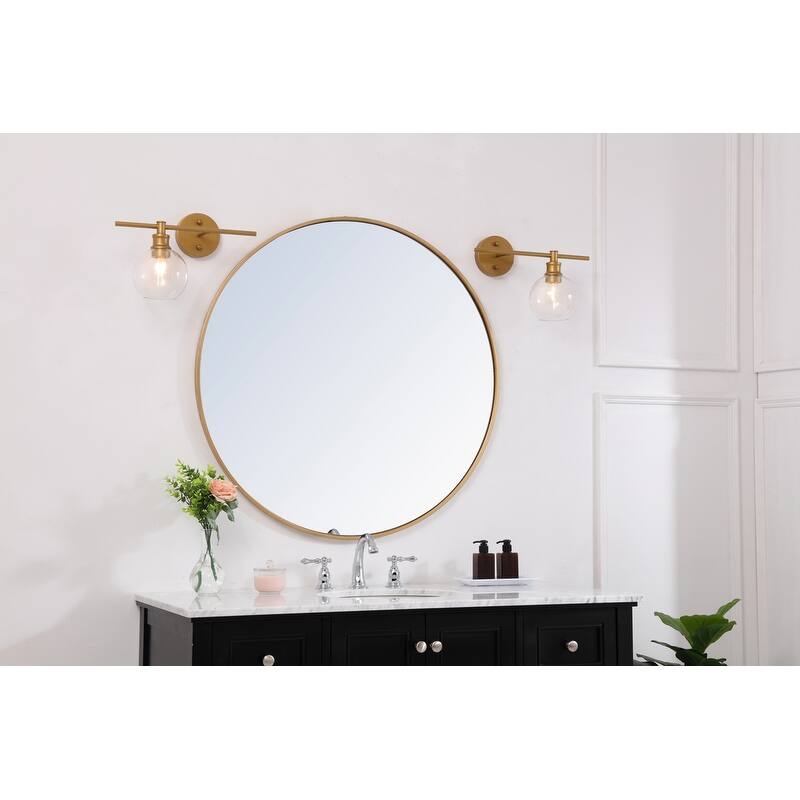 Collins 1-Light Glass Left Wall Sconce - 14.7/9.8 - 14.7/9.8