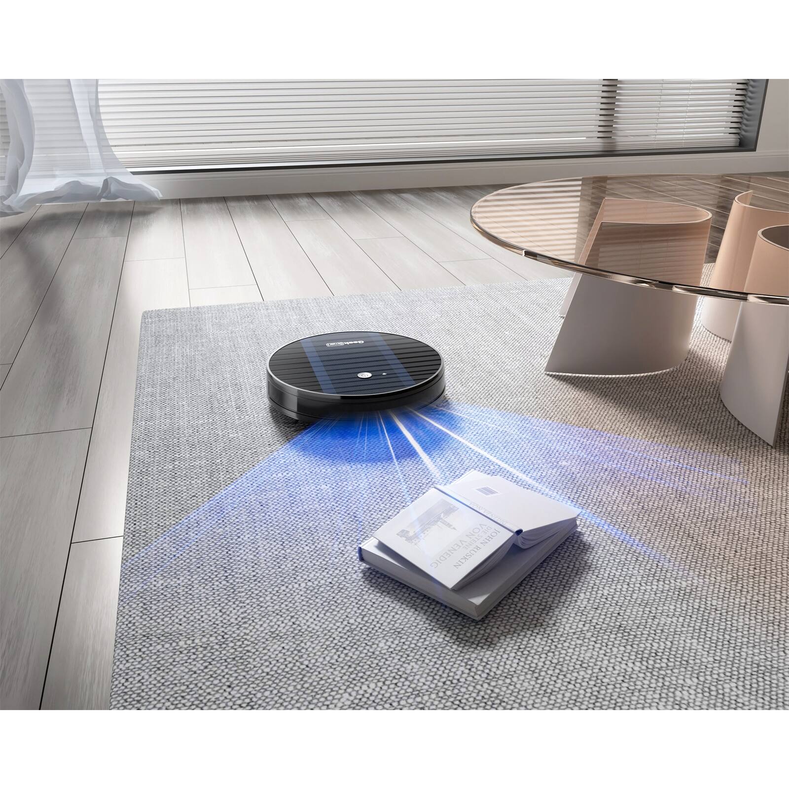 G6 1800Pa Suction Robot Vacuum Cleaner, WiFi Connected SelfCharging