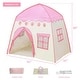 preview thumbnail 3 of 7, Princess Castle Play Tent Kids Playhouse forIndoor Outdoor w/Carry Bag