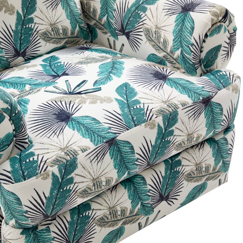 Manual Recliner Sofa Swivel Recliner Rocker Chair with Adjustable Backrest for Living Room, Bedroom, or Nursery