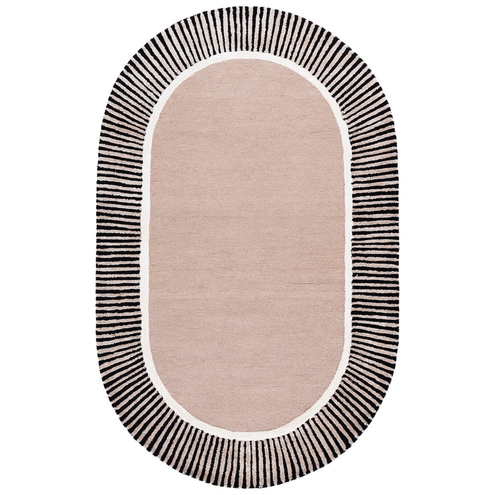 SAFAVIEH Handmade Fifth Avenue Zvjatka Mid-Century Modern Wool Rug