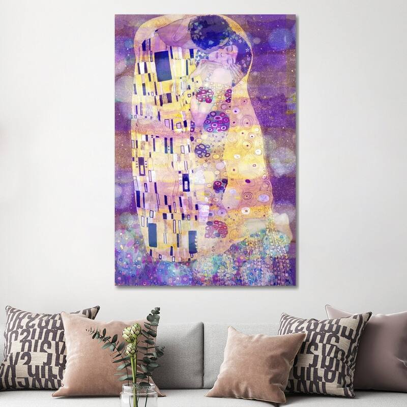iCanvas "The Kiss II" by 5by5collective Canvas Print
