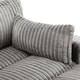 preview thumbnail 71 of 174, 41" W Plush Corduroy Chaise Lounge with Pillows