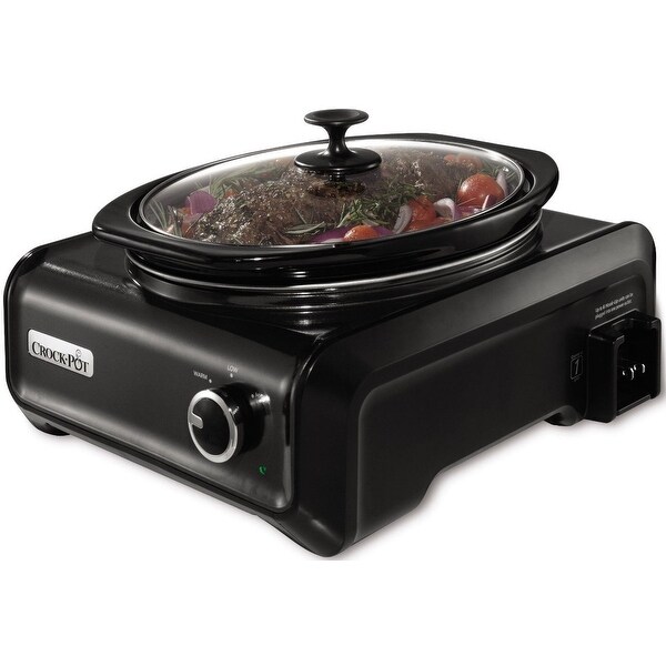 Shop Crock Pot Sccpmd3 Ch Slow Cooker 3 5 Quart Capacity