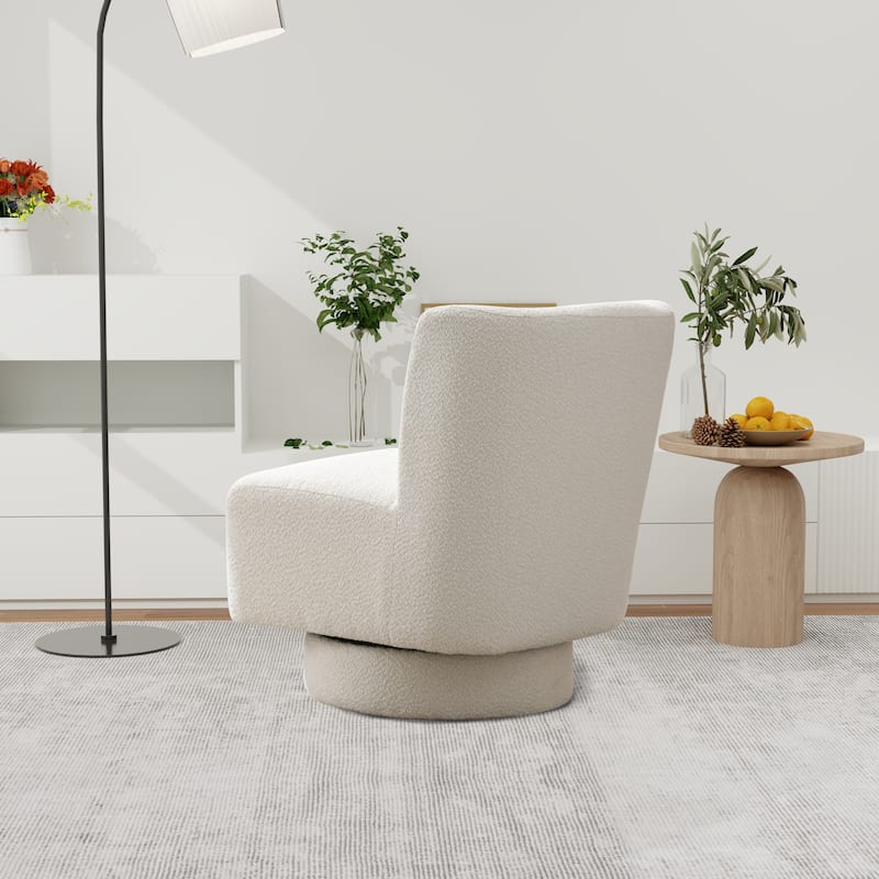 23.6"W Swivel Accent Chair for Living Room