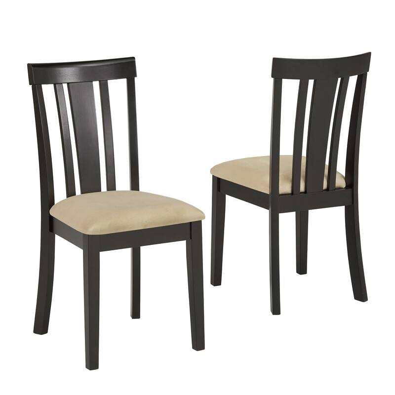 Wilmington Black Round Pedestal 5-piece Dining Set by iNSPIRE Q Classic