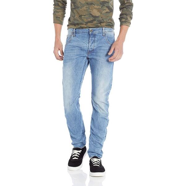 Shop G Star Raw Mens Jeans Blue Size 36x32 Arc 3d Slim Stretch Five Pocket On Sale Overstock 28955832