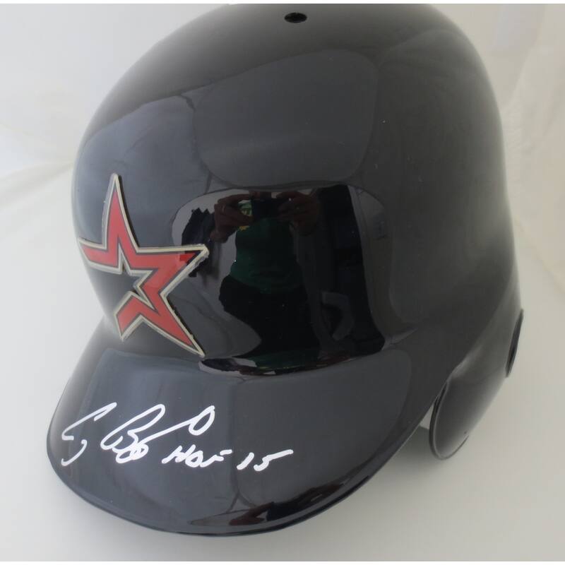 Craig Biggio Autographed Signed Baseball Batting Helmet HOF 2015 TRISTAR COA - 8'6" x 11'6"