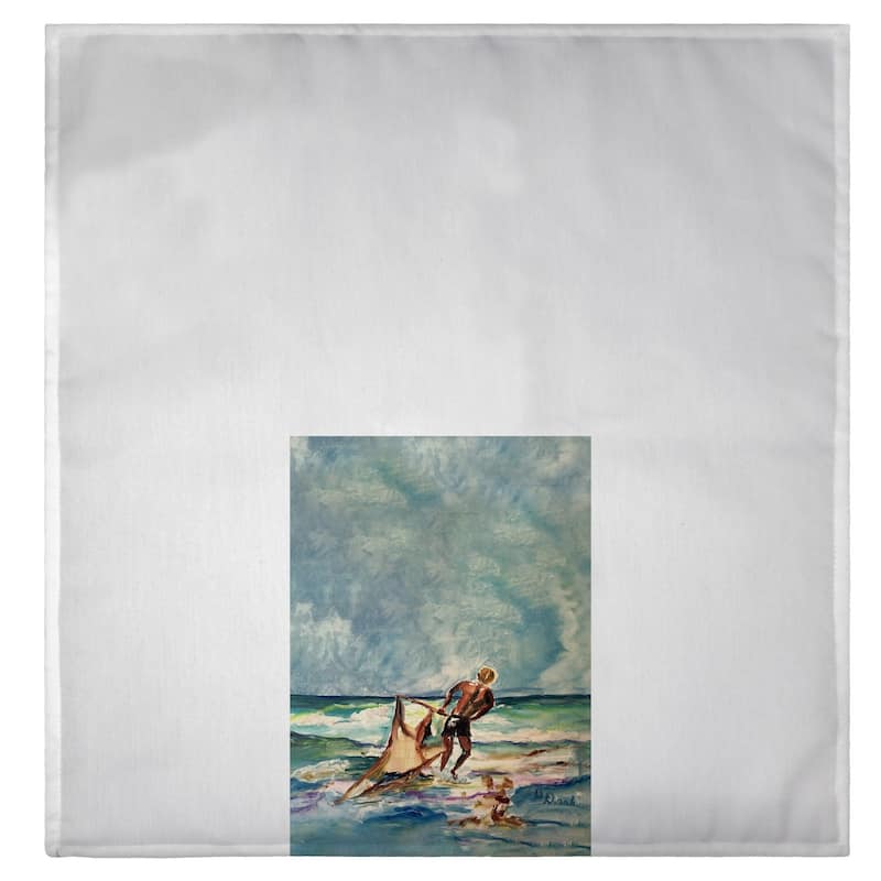 Net Fishing Guest Towel - 20x20