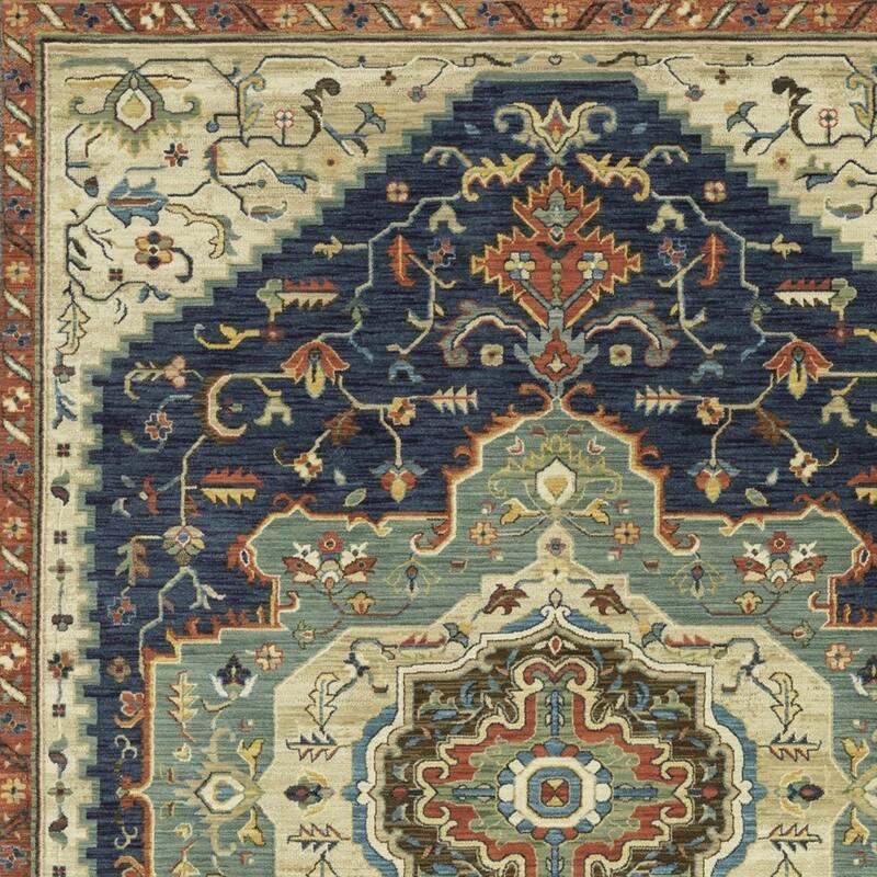 HomeRootsOriental Traditional Rectangle Area Rug