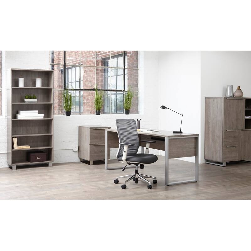 Rye Studio Tivoli Contemporary Open Bookcase with 6 Shelves